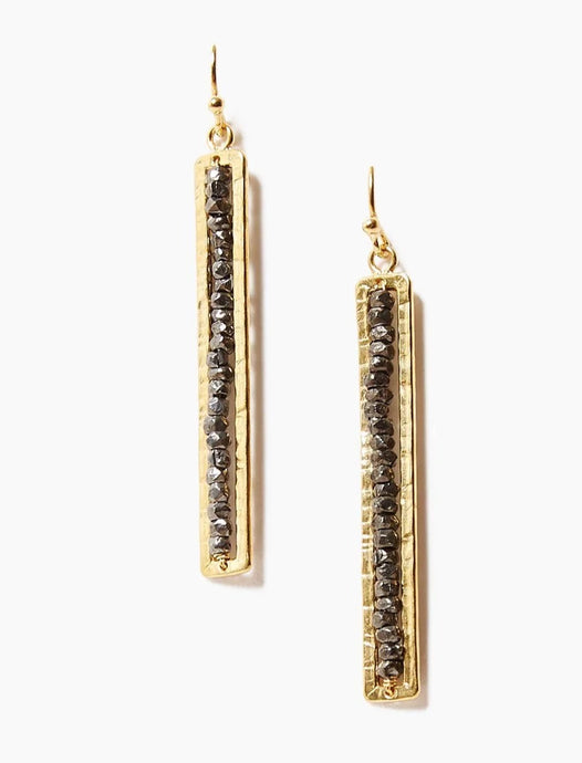 Chan Luu Sedona Earrings - Gunmetal