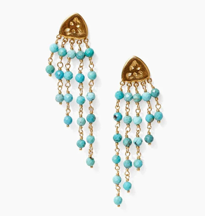 Chan Luu Bolide Earrings - Turquoise