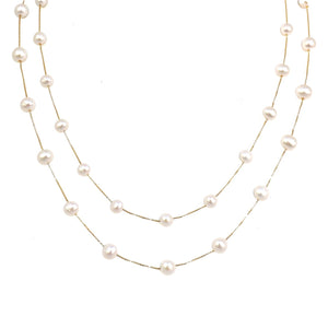 Love You More The Sophia Pearl Necklace - Costume Pearls