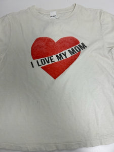 Re/Done I Love You Mom Tee - Vintage White