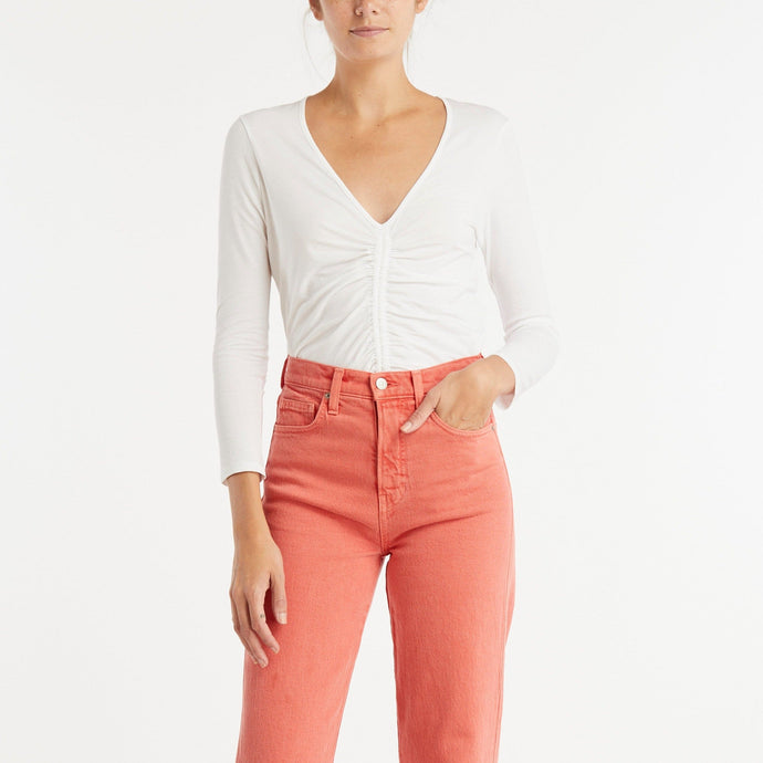Veronica Beard Kerr Tee - White