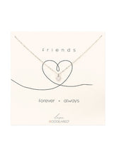 Load image into Gallery viewer, Dogeared Friends Forever Baby Heart Necklace - 2 Colors