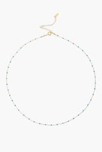 Load image into Gallery viewer, Chan Luu Enamel Bead Necklace - Stone Blue
