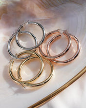 Load image into Gallery viewer, LUV AJ Amalfi Hoops - Gold, Silver, Rose