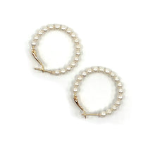 Load image into Gallery viewer, Love You More Nautilus Pearl Earrings