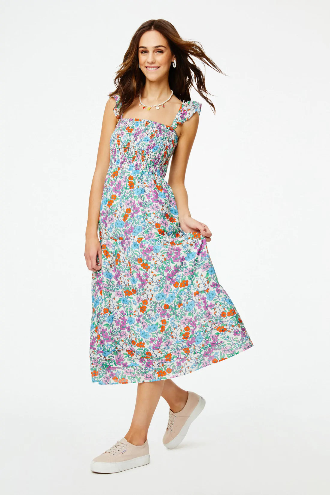 Roller Rabbit Blomst Doe Dress