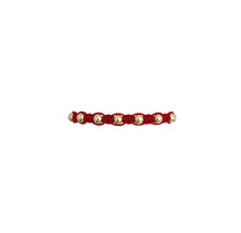 Load image into Gallery viewer, Karen Lazar Macrame Bracelet with Yellow Gold Filled Beads - 10 Colors