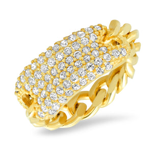 Tai Pave Chain Ring