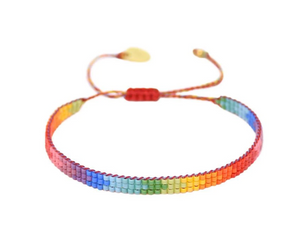 Mishky Rainbow Track Beaded Bracelet
