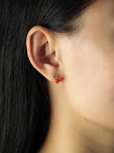 Load image into Gallery viewer, Tai Red Cherry Earrings