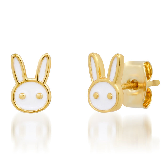 Tai Enamel Bunny Studs