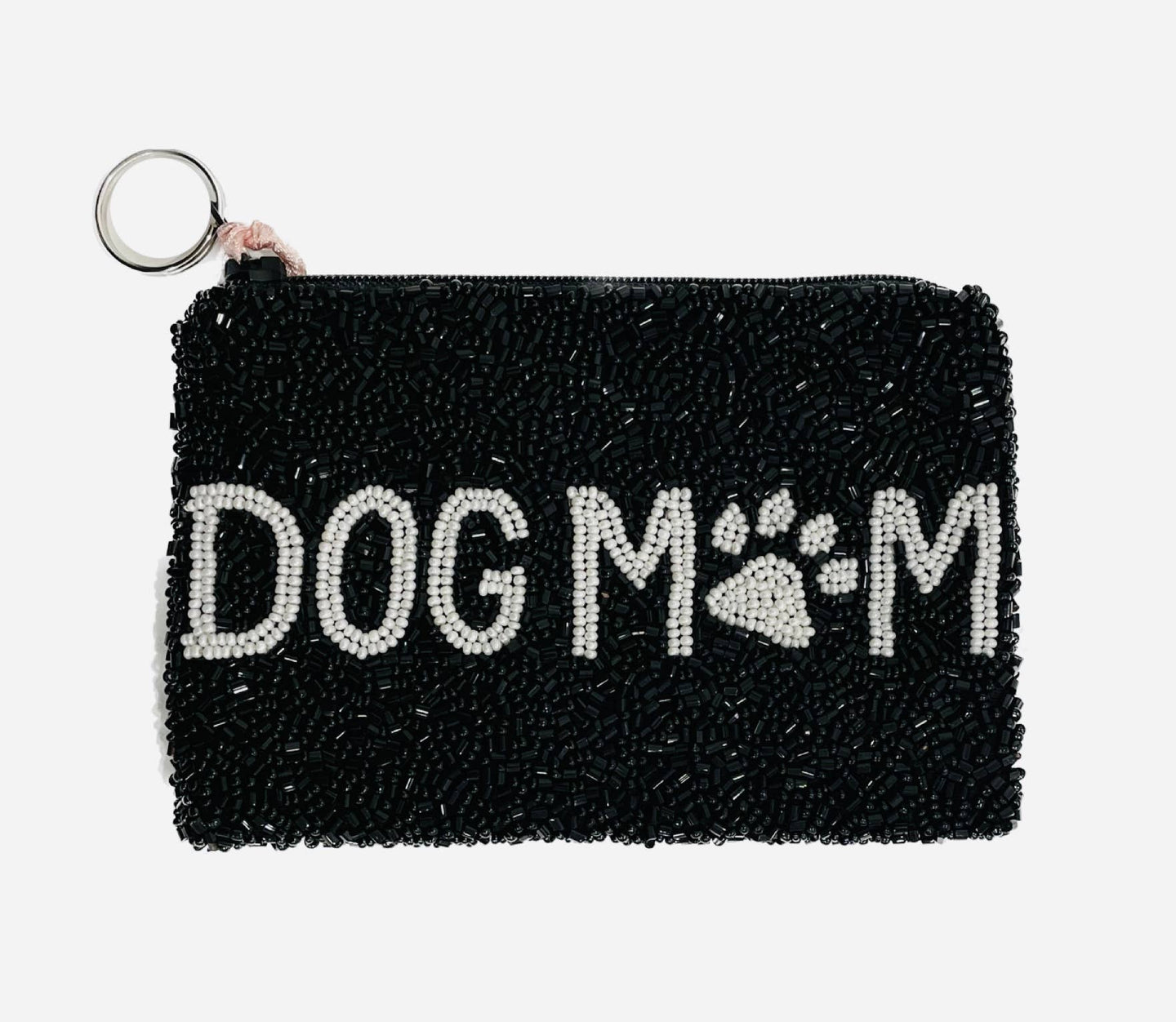 Tiana Designs Beaded Coin Purse - Dog Mom