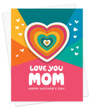 Load image into Gallery viewer, Night Owl Paper Goods Radiant Mom Sticker Mother&#39;s Day Card