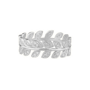 Shashi Amara Pave Ring - Silver