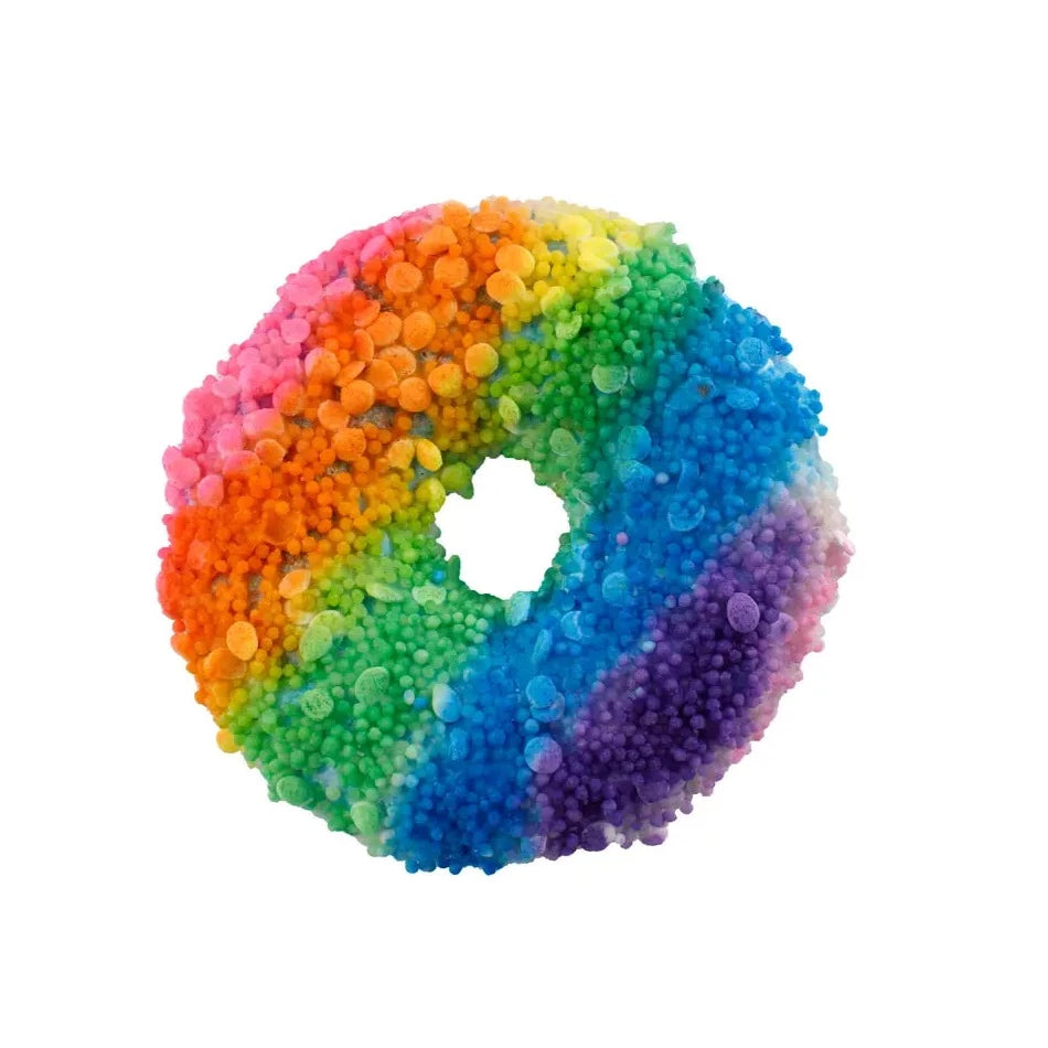 garb2ART Cosmetics - Rainbow Donut Bath Bomb