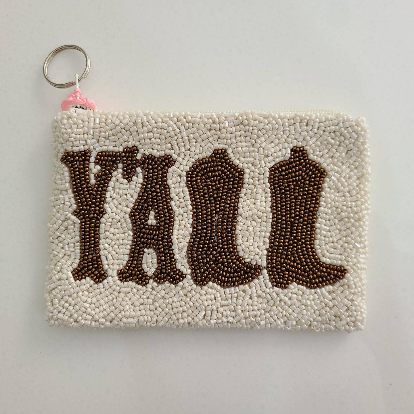 Tiana Designs Beaded Coin Purse - Y'All