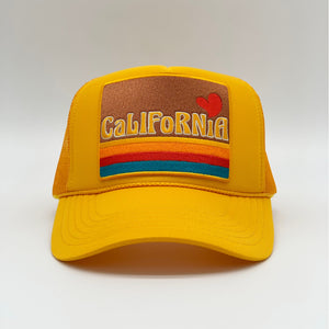 Port Sandz California Love Trucker Hat - Sunshine