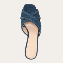 Load image into Gallery viewer, Veronica Beard Edna Sandal - Blue