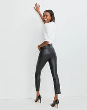 Load image into Gallery viewer, Veronica Beard Maera High Rise Stretch Skinny Jean - Black Vegan Leather