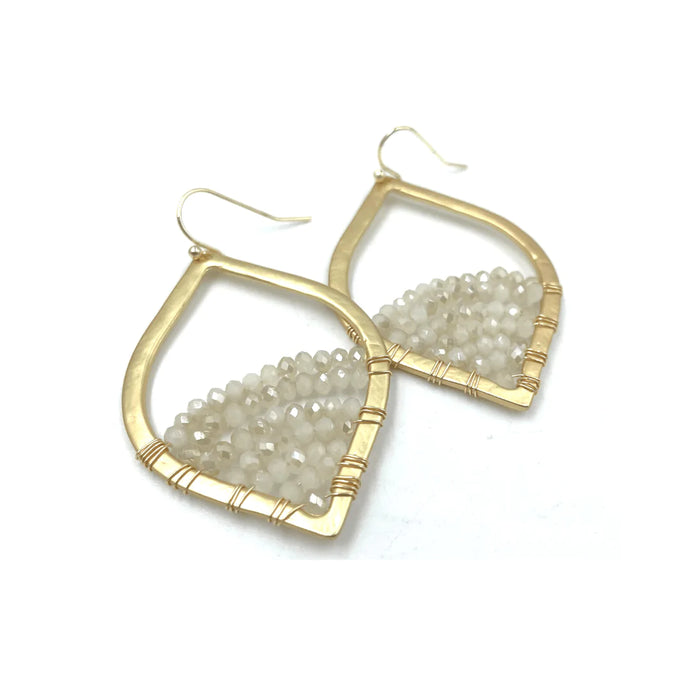 erin gray Stargaze Earring - Pale Champagne