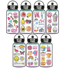 Load image into Gallery viewer, H20 Flask Waterproof Sticker Sheets - 6 Options