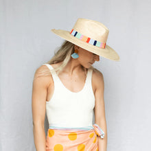 Load image into Gallery viewer, Sunshine Tienda Paola Palm Hat