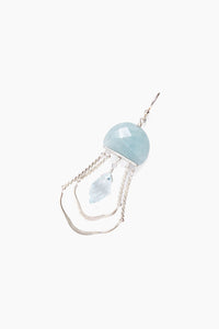 Chan Luu Luna Chandelier Earrings - Aquamarine