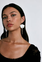 Load image into Gallery viewer, Chan Luu Magnolia Drop Earrings - White Mother of Pearl
