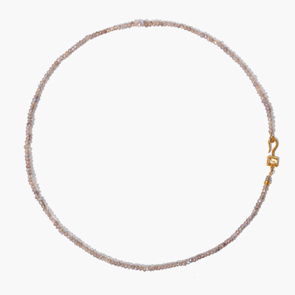 Chan Luu Merida Beaded Necklace - Mystic Labradorite