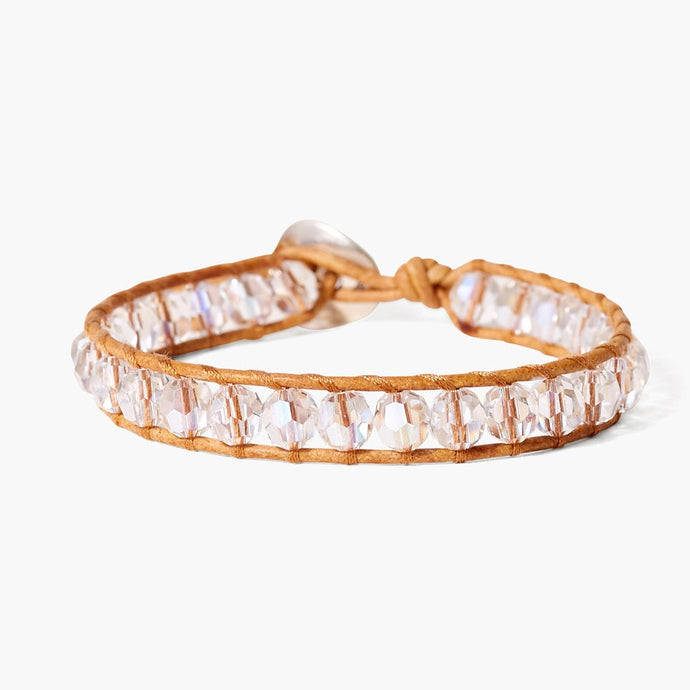 Chan Luu Single Wrap Bracelet - Moonlight Tan