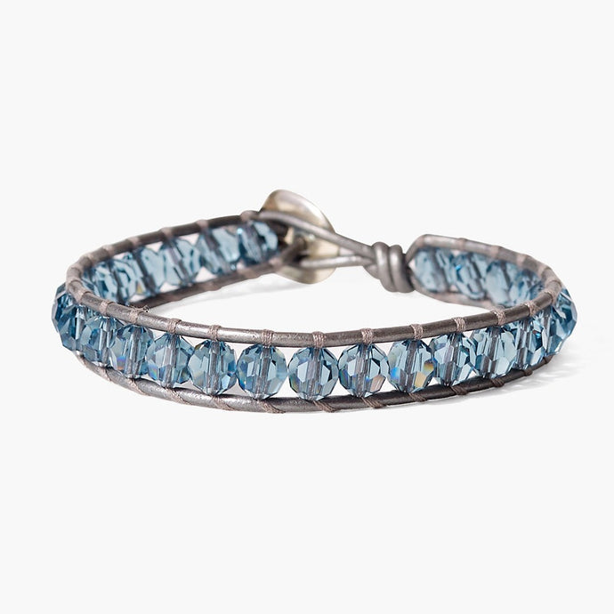 Chan Luu Single Wrap Bracelet - Indian Sapphire