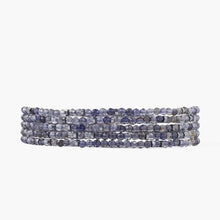 Load image into Gallery viewer, Chan Luu 32&quot; Wrap Bracelet - Iolite Mix